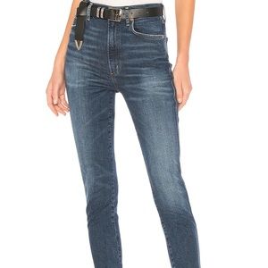 Agolde Roxanne Super High Rise Skinny in Freeway